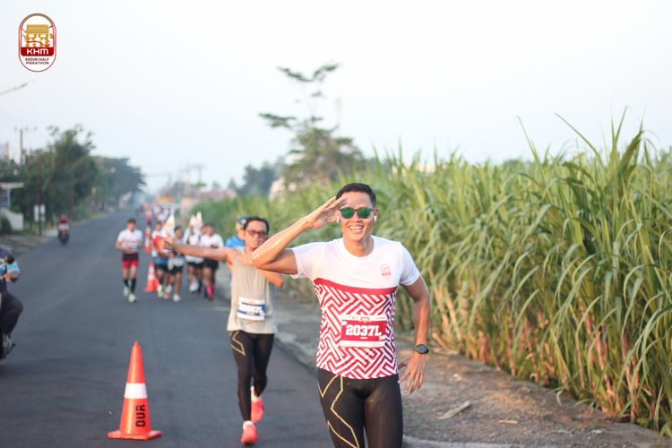 Race photo from Kediri Half Marathon 2024