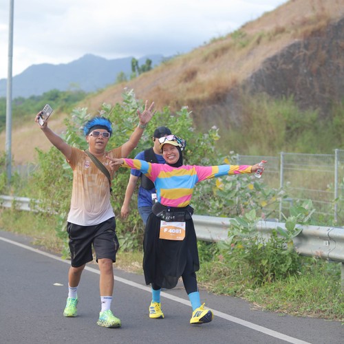 Race photo from KEDIRI HALF MARATHON 2026
