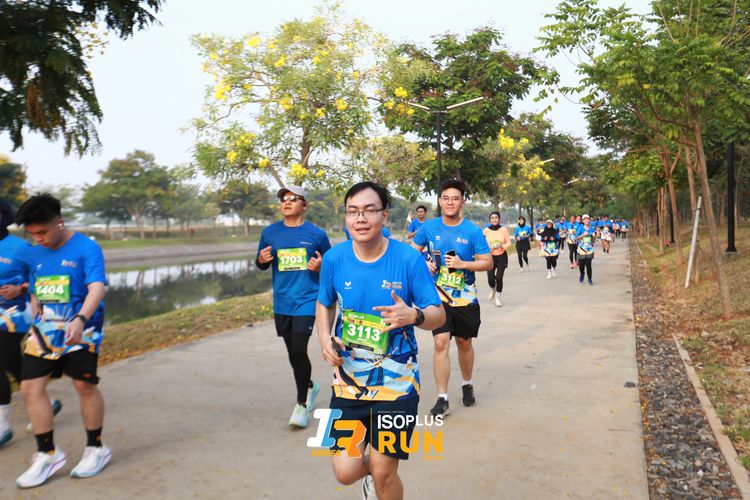 Race photo from ISOPlus Run 2024 Jakarta