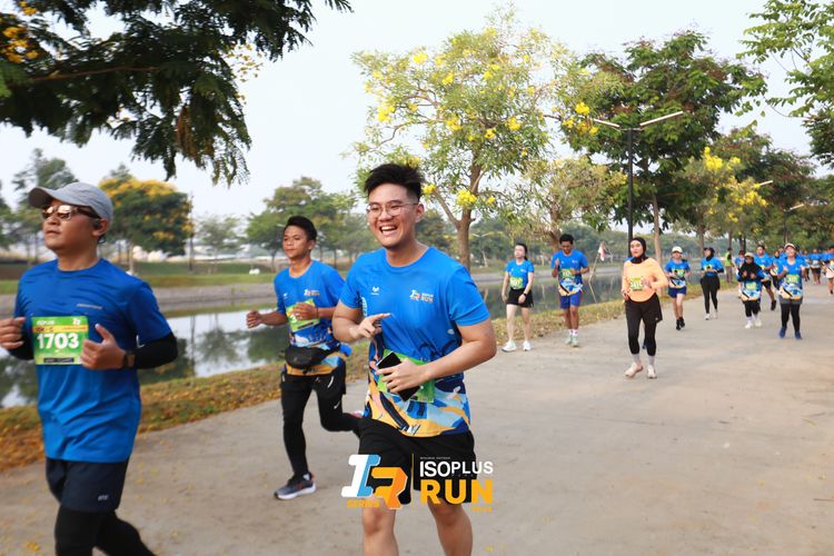 Race photo from ISOPlus Run 2024 Jakarta