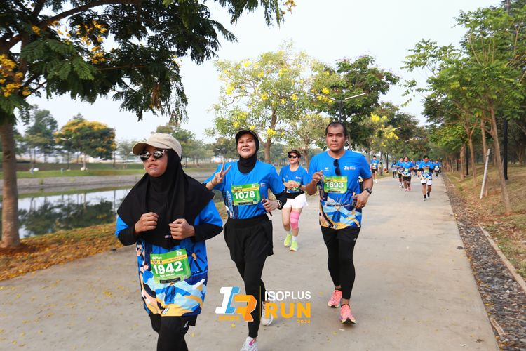 Race photo from ISOPlus Run 2024 Jakarta