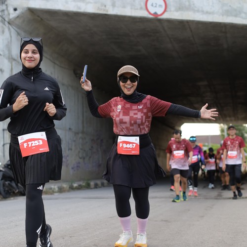 Race photo from KEDIRI HALF MARATHON 2026