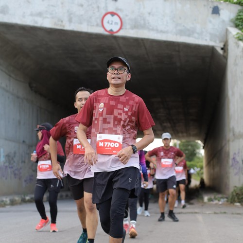 Race photo from KEDIRI HALF MARATHON 2026