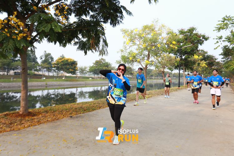 Race photo from ISOPlus Run 2024 Jakarta
