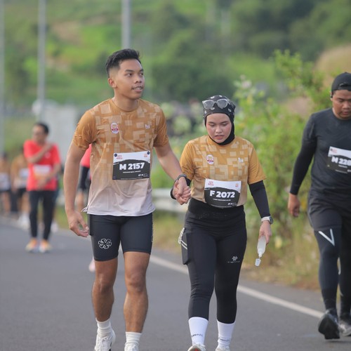 Race photo from KEDIRI HALF MARATHON 2026