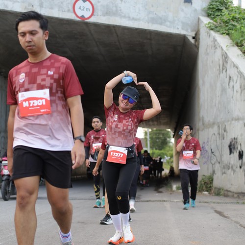 Race photo from KEDIRI HALF MARATHON 2026