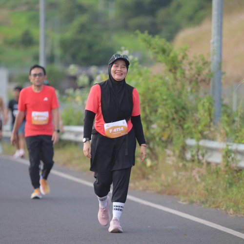 Race photo from KEDIRI HALF MARATHON 2026