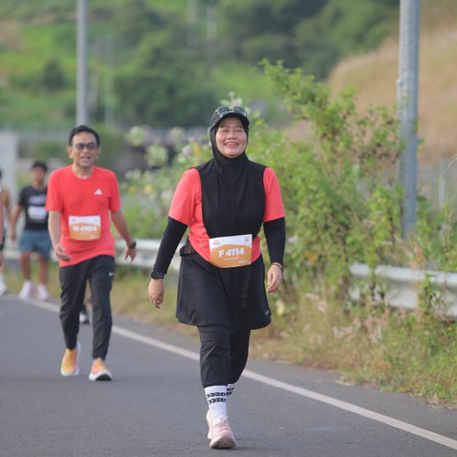 Race photo from KEDIRI HALF MARATHON 2026