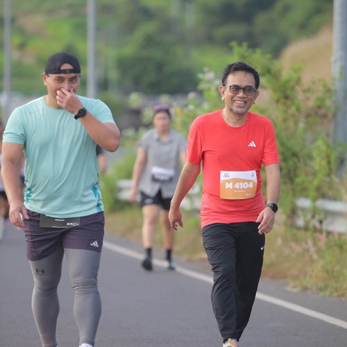 Race photo from KEDIRI HALF MARATHON 2026