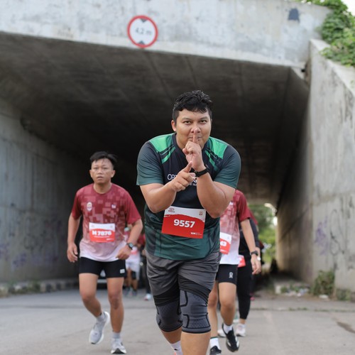 Race photo from KEDIRI HALF MARATHON 2026