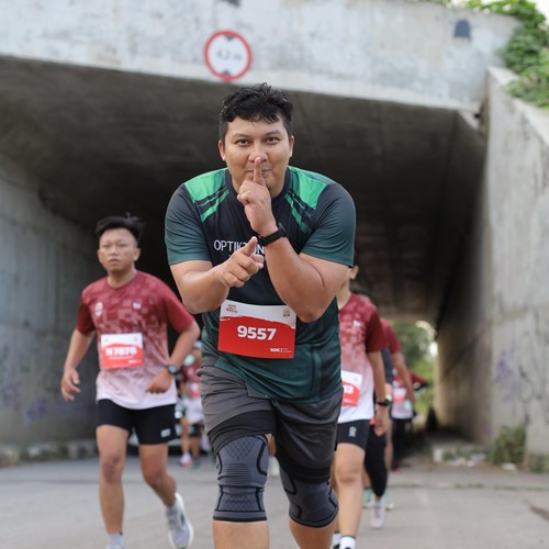 Race photo from KEDIRI HALF MARATHON 2026