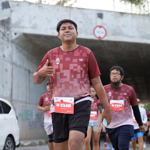 Race photo from KEDIRI HALF MARATHON 2026