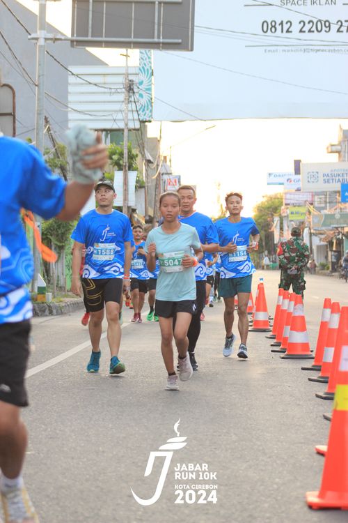 Race photo from Jabar Run 10K 2024