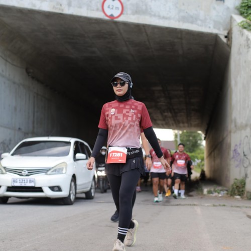 Race photo from KEDIRI HALF MARATHON 2026