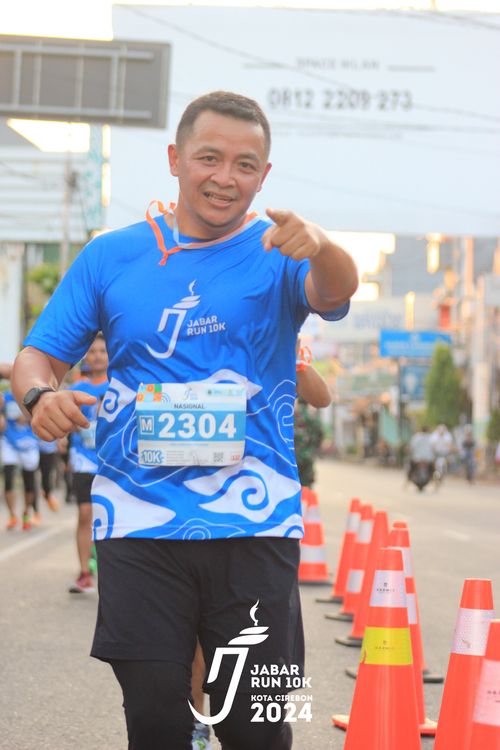 Race photo from Jabar Run 10K 2024
