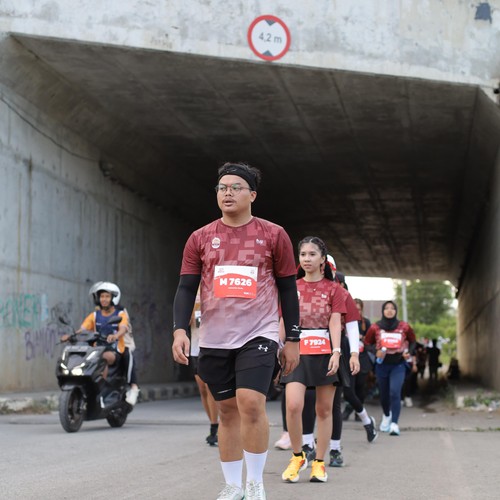 Race photo from KEDIRI HALF MARATHON 2026