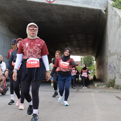 Race photo from KEDIRI HALF MARATHON 2026