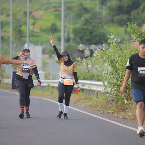 Race photo from KEDIRI HALF MARATHON 2026