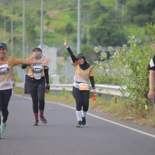 Race photo from KEDIRI HALF MARATHON 2026