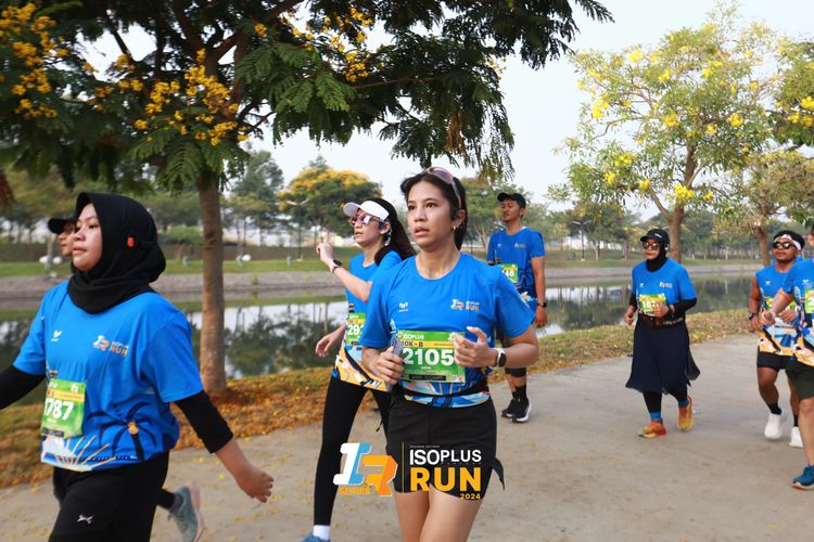 Race photo from ISOPlus Run 2024 Jakarta
