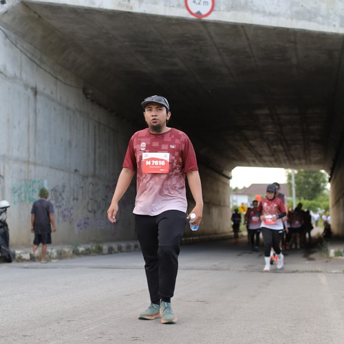 Race photo from KEDIRI HALF MARATHON 2026