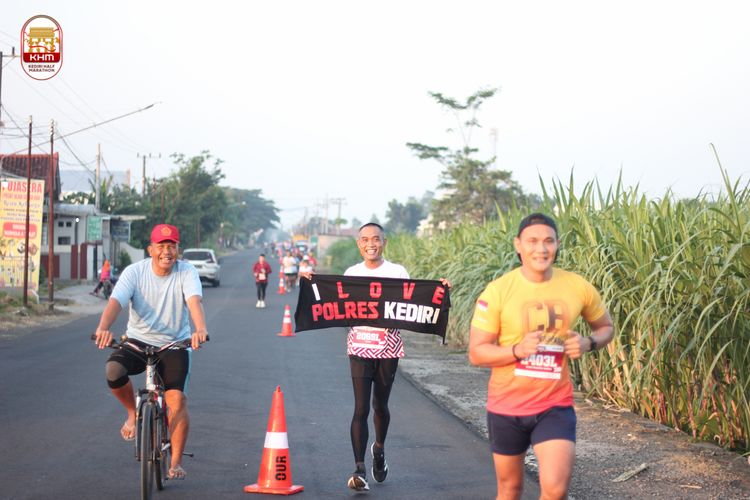 Race photo from Kediri Half Marathon 2024