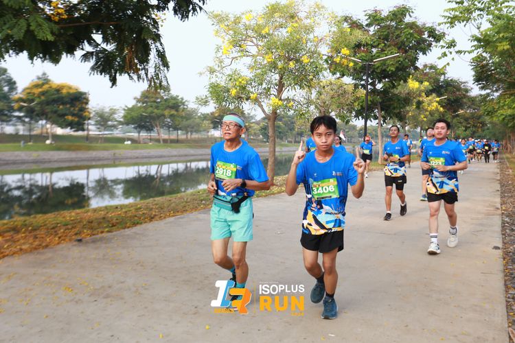 Race photo from ISOPlus Run 2024 Jakarta