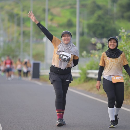 Race photo from KEDIRI HALF MARATHON 2026