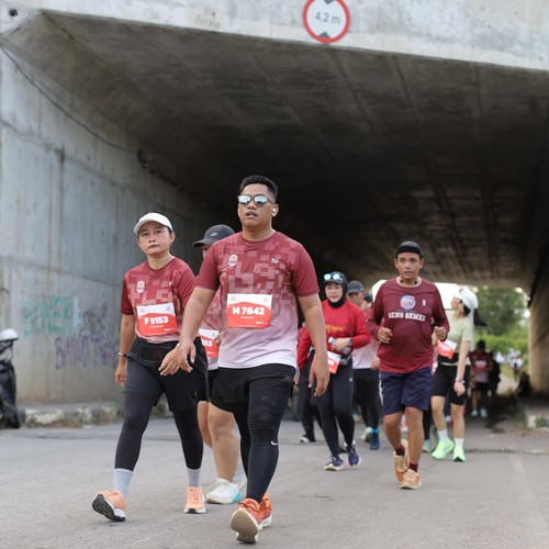 Race photo from KEDIRI HALF MARATHON 2026