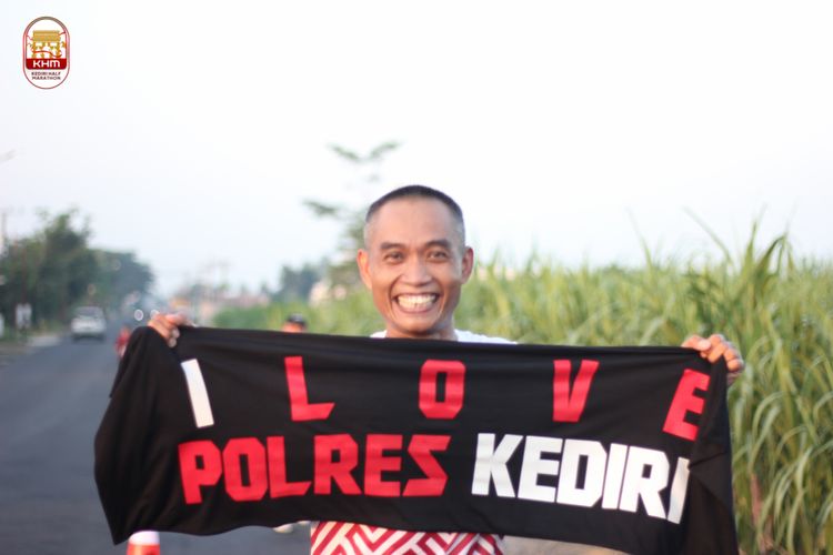 Race photo from Kediri Half Marathon 2024