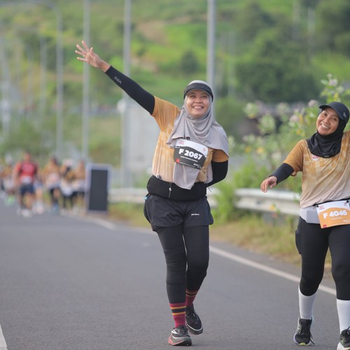 Race photo from KEDIRI HALF MARATHON 2026