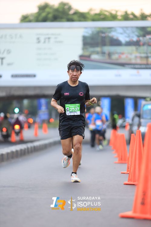 Race photo from SURABAYA ISOPLUS MARATHON 2025