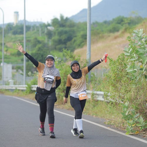 Race photo from KEDIRI HALF MARATHON 2026