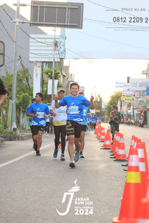 Race photo from Jabar Run 10K 2024