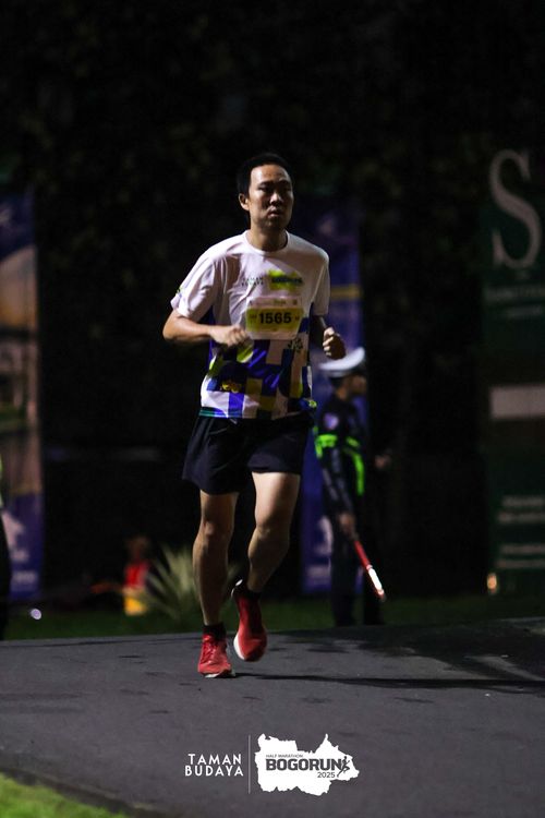 Race photo from Taman Budaya x BOGORUN 2025