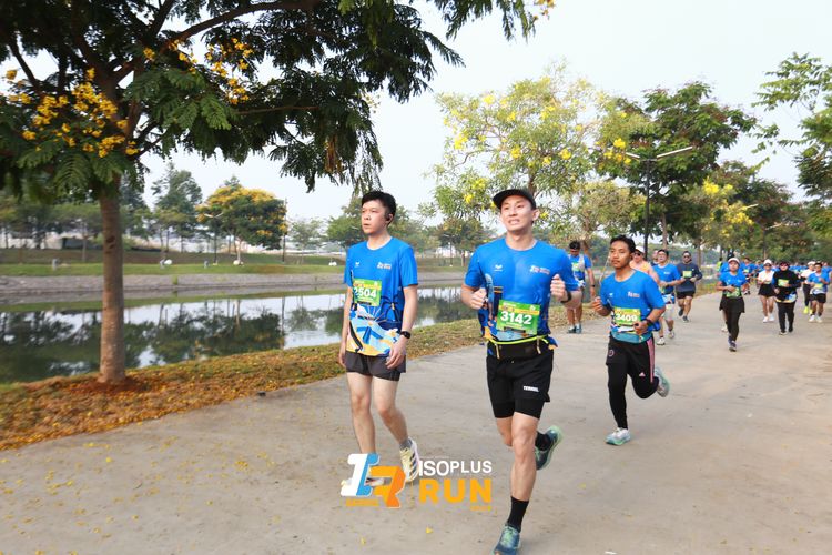 Race photo from ISOPlus Run 2024 Jakarta