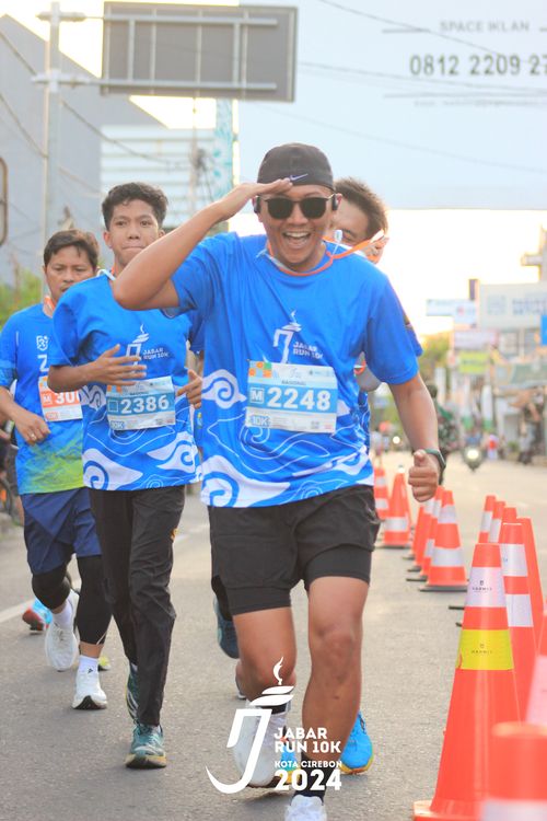 Race photo from Jabar Run 10K 2024