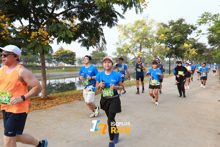 Race photo from ISOPlus Run 2024 Jakarta
