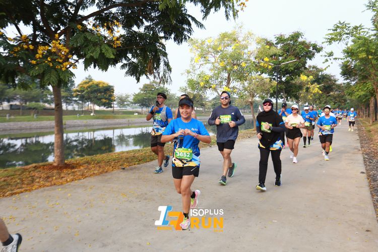 Race photo from ISOPlus Run 2024 Jakarta