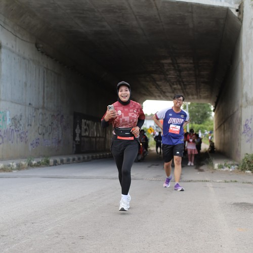 Race photo from KEDIRI HALF MARATHON 2026