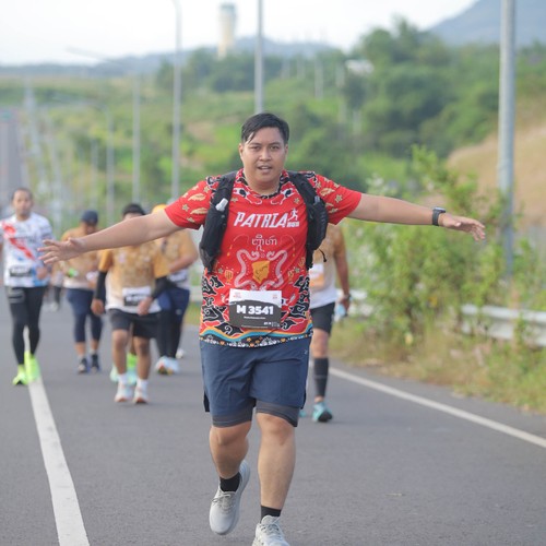 Race photo from KEDIRI HALF MARATHON 2026