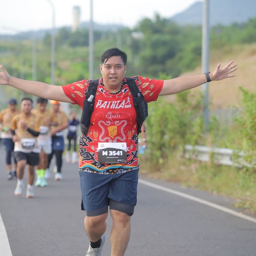 Race photo from KEDIRI HALF MARATHON 2026