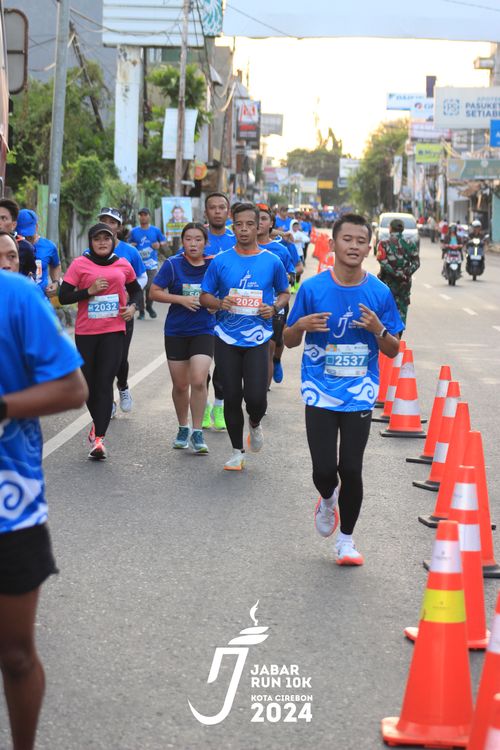 Race photo from Jabar Run 10K 2024