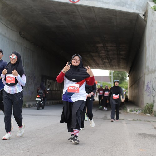 Race photo from KEDIRI HALF MARATHON 2026