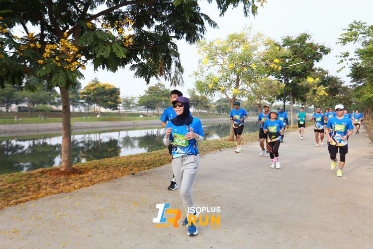 Race photo from ISOPlus Run 2024 Jakarta