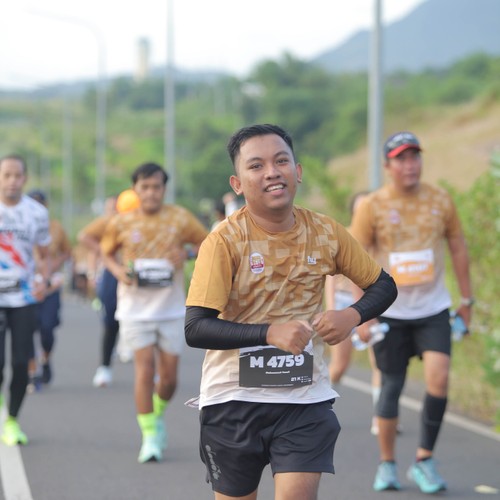 Race photo from KEDIRI HALF MARATHON 2026