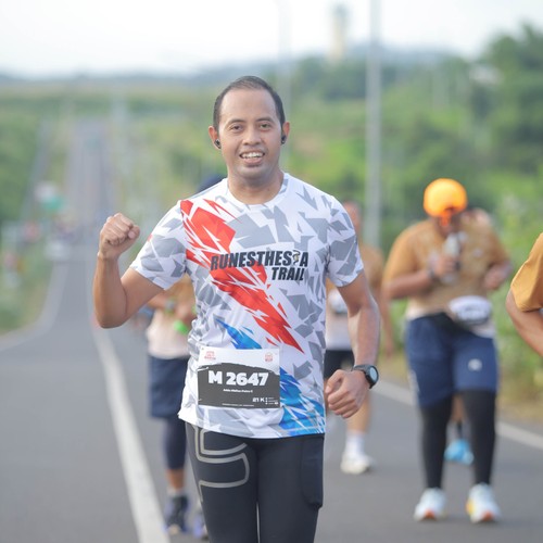 Race photo from KEDIRI HALF MARATHON 2026