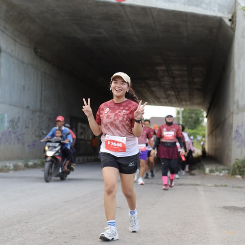 Race photo from KEDIRI HALF MARATHON 2026