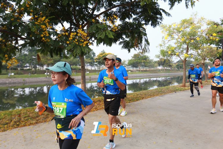 Race photo from ISOPlus Run 2024 Jakarta