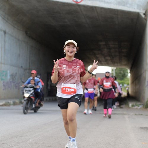 Race photo from KEDIRI HALF MARATHON 2026